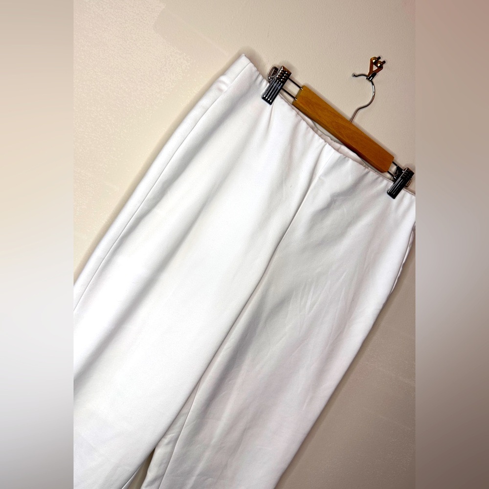 ECRU‎ Ankle Pants, White Cotton Stretch Size 6